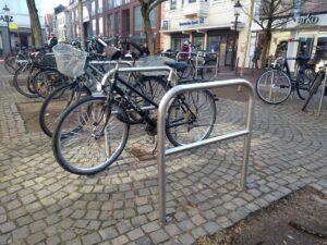 Neue Fahrradbügel am Geesttor