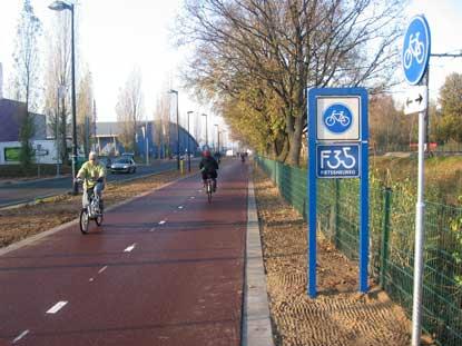 Radwege in den Niederlanden